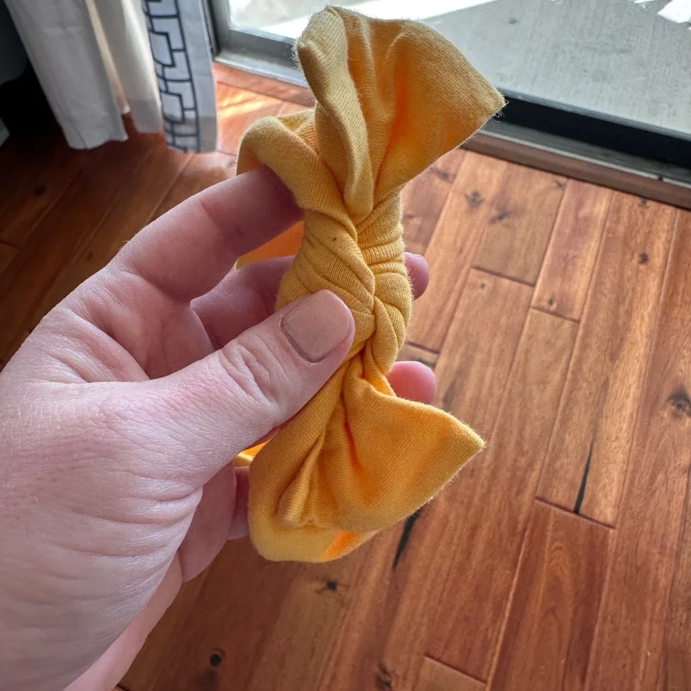 Yellow Baby Girl Headband